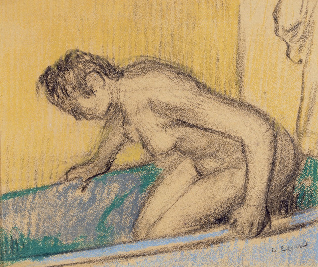 In the Bath, c.1883 by Edgar Degas