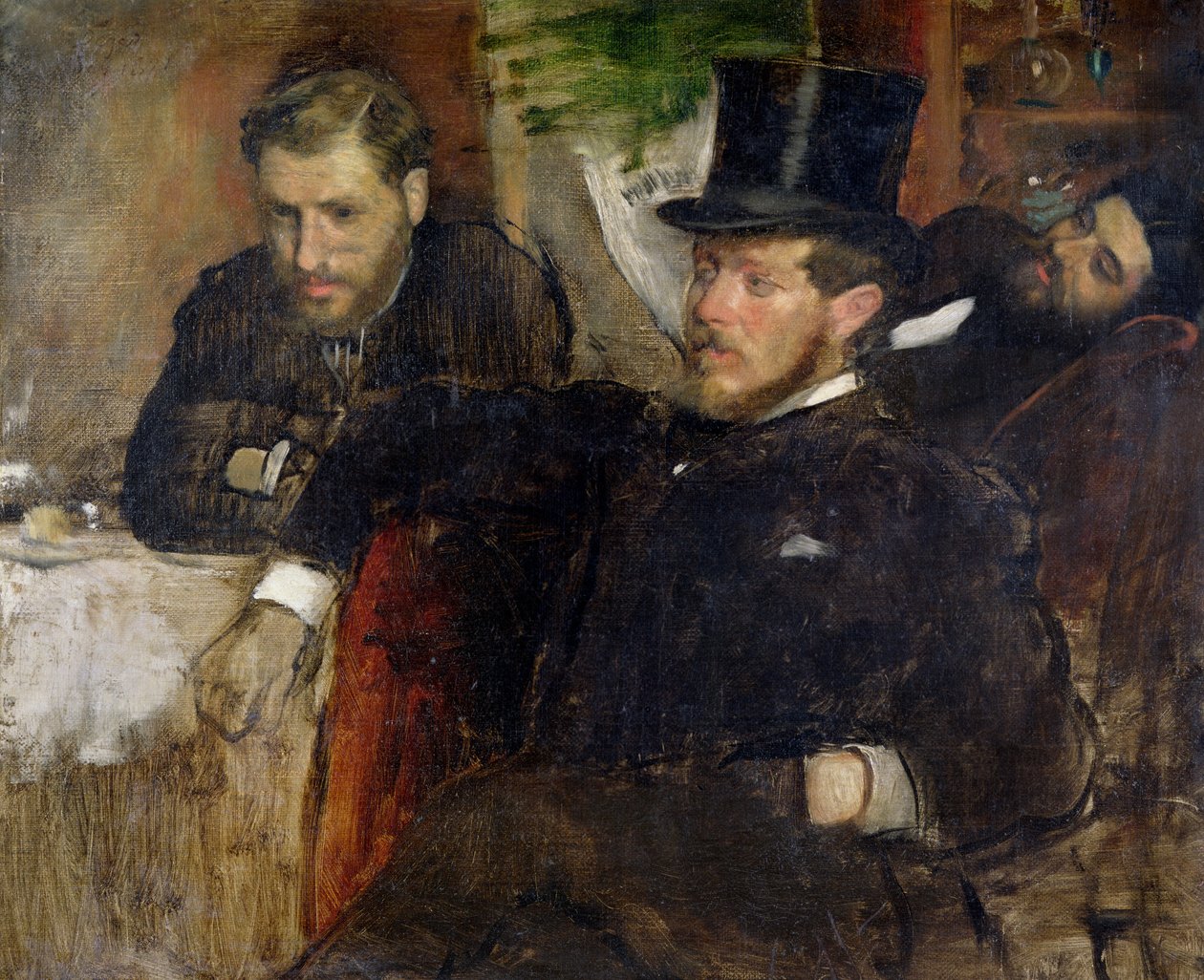Jeantaud, Linet and Laine by Edgar Degas