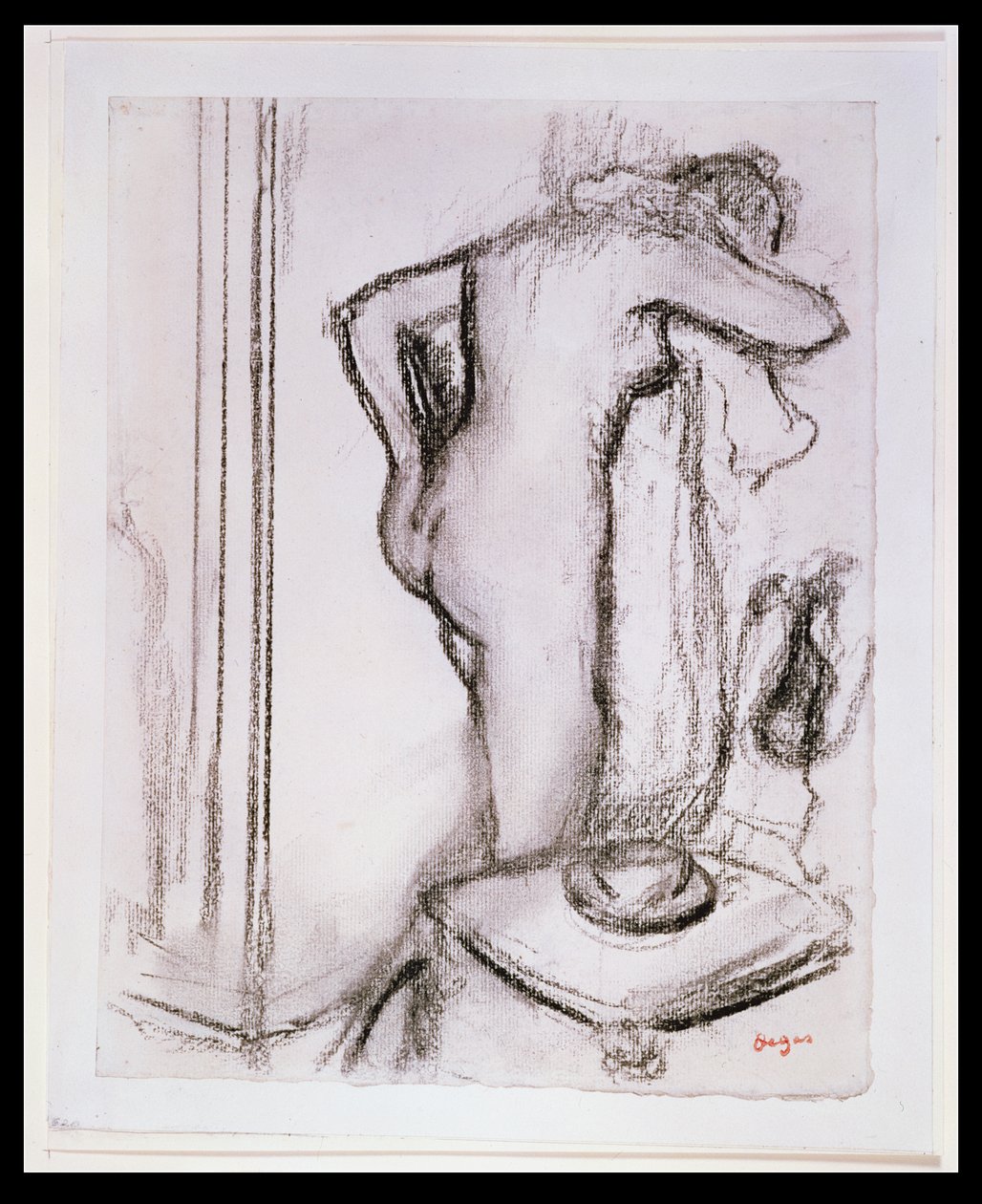 Woman at her Toilet, c.1890 by Edgar Degas