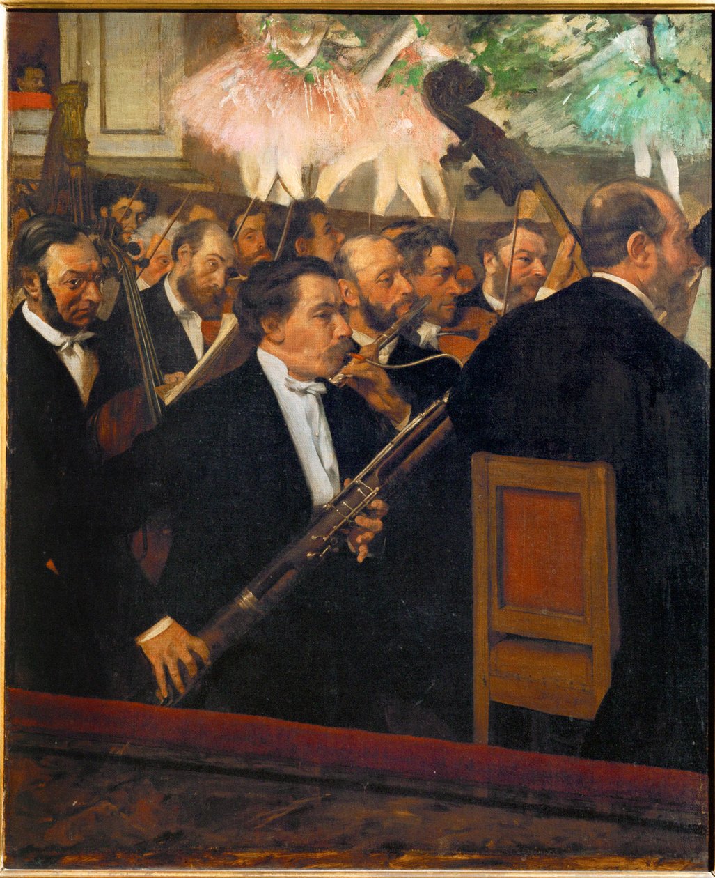 The Orchestra of the Opera by Edgar Degas