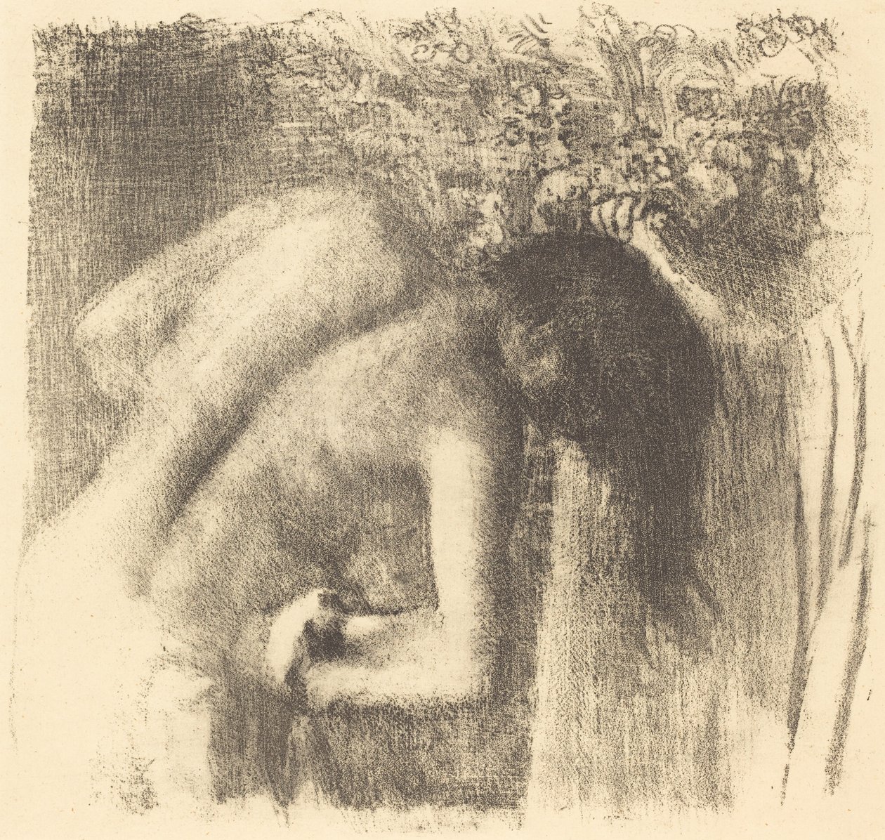 After the Bath by Edgar Degas