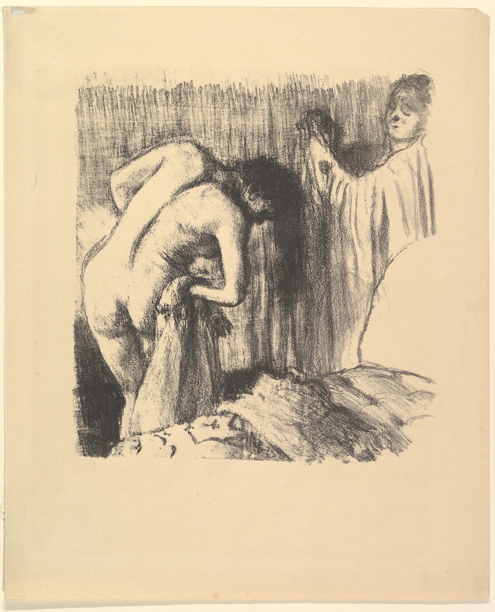 After the Bath III by Edgar Degas