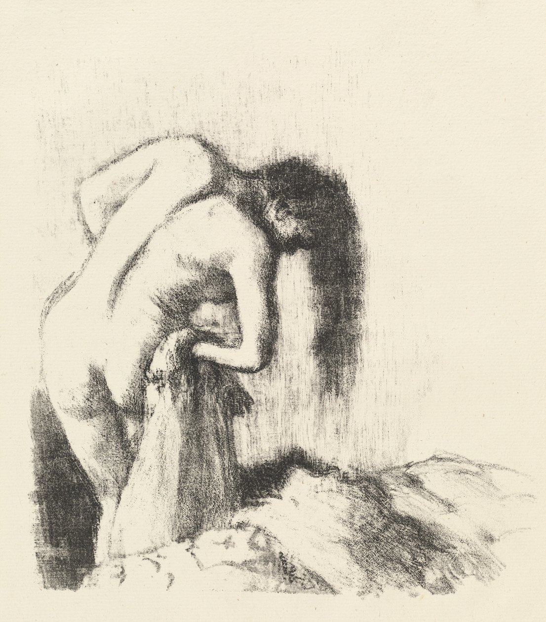 After the Bath by Edgar Degas