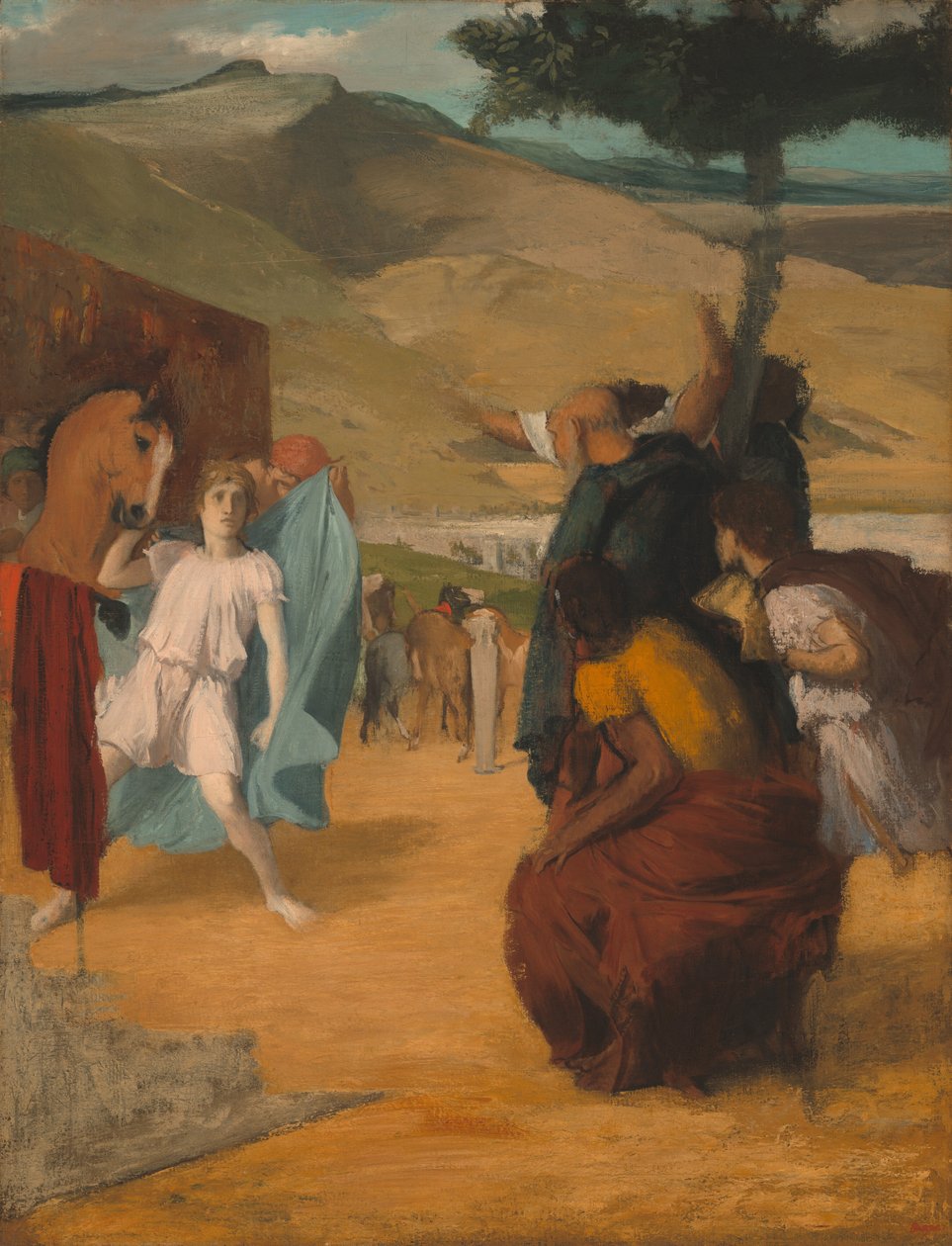Alexander and Bucephalus, 1861-1862 by Edgar Degas