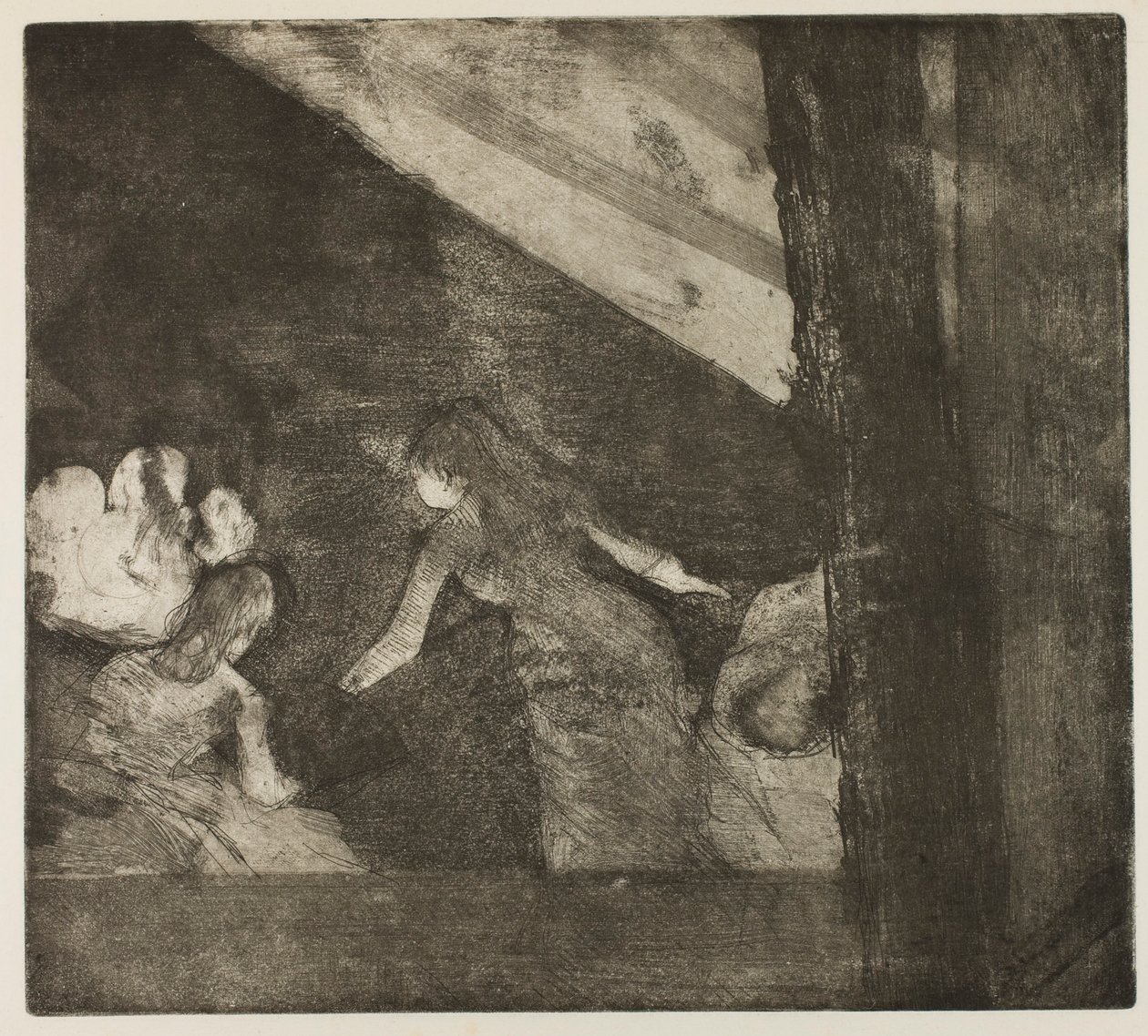At the Café des Ambassadeurs by Edgar Degas