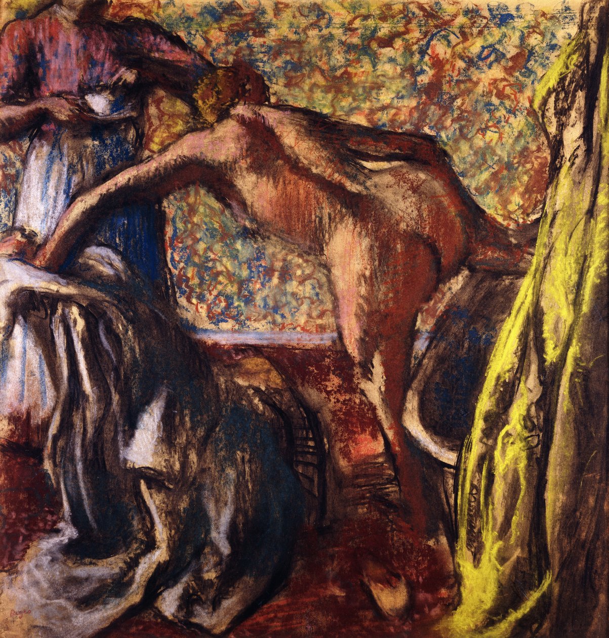 Breakfast after the Bath by Edgar Degas