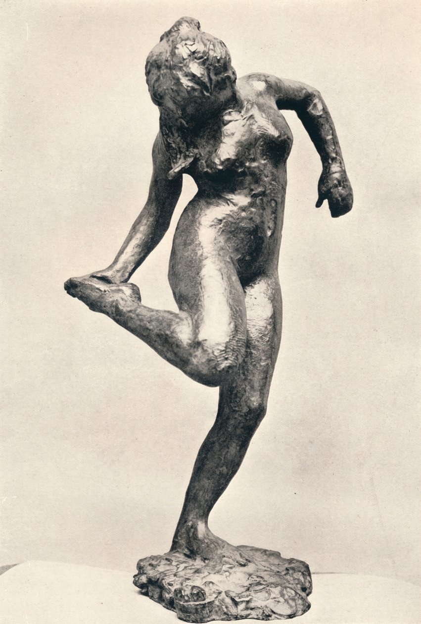 Dancer Looking at the Sole of Her Right Foot by Edgar Degas
