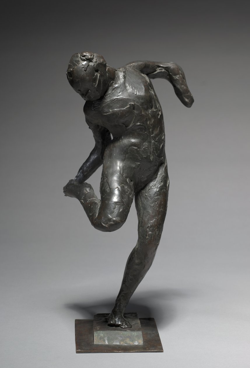 Dancer Looking at the Sole of her Right Foot, 1896-1897 by Edgar Degas