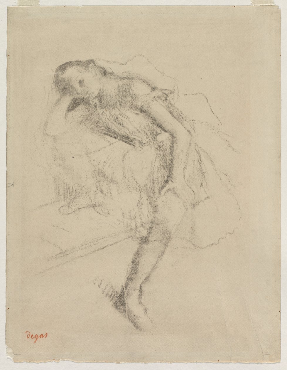 Dancer at Rest by Edgar Degas