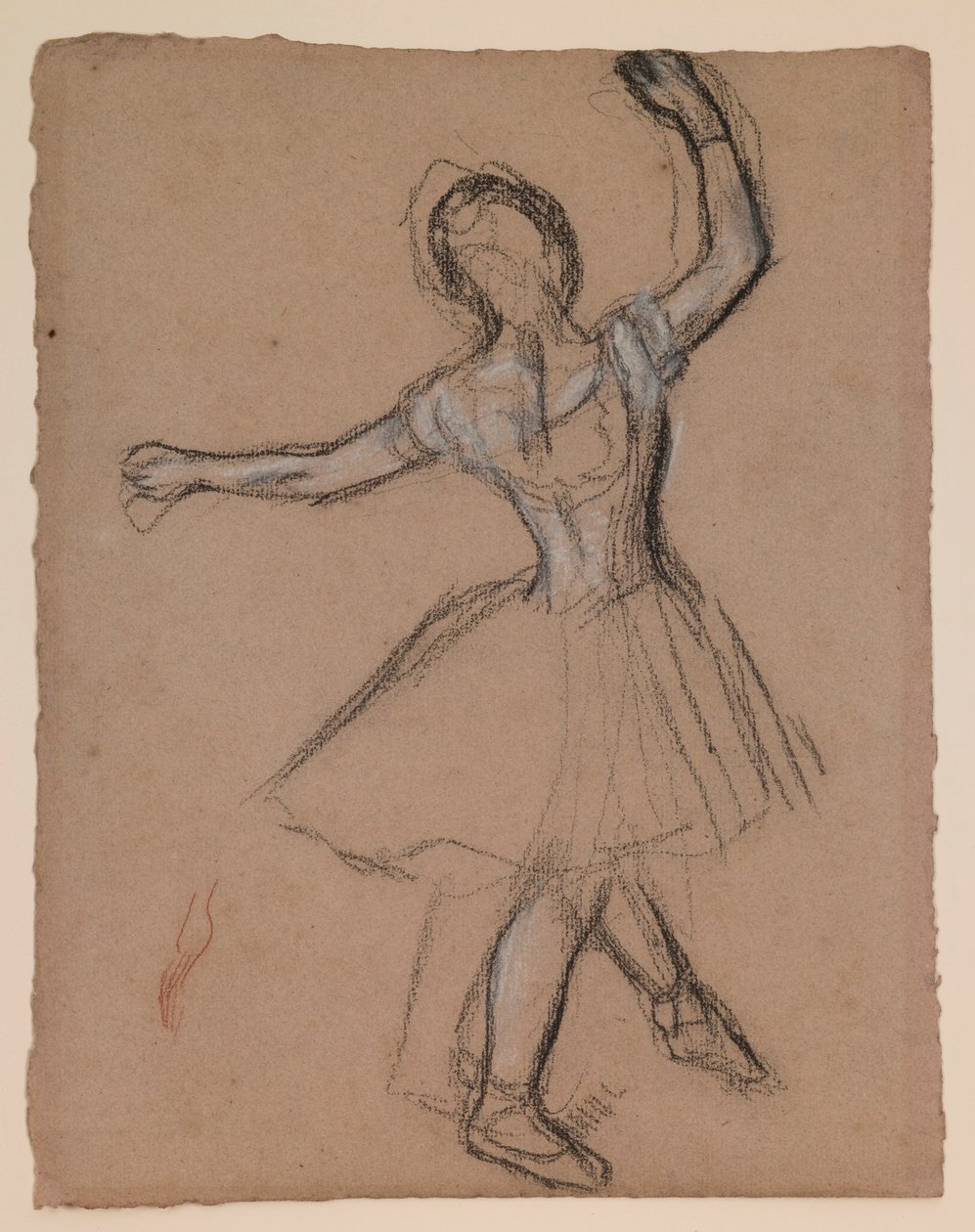 Dancer on Stage and in Motion by Edgar Degas
