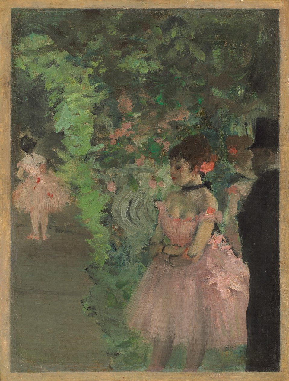 Dancers Backstage, 1876-1883 by Edgar Degas