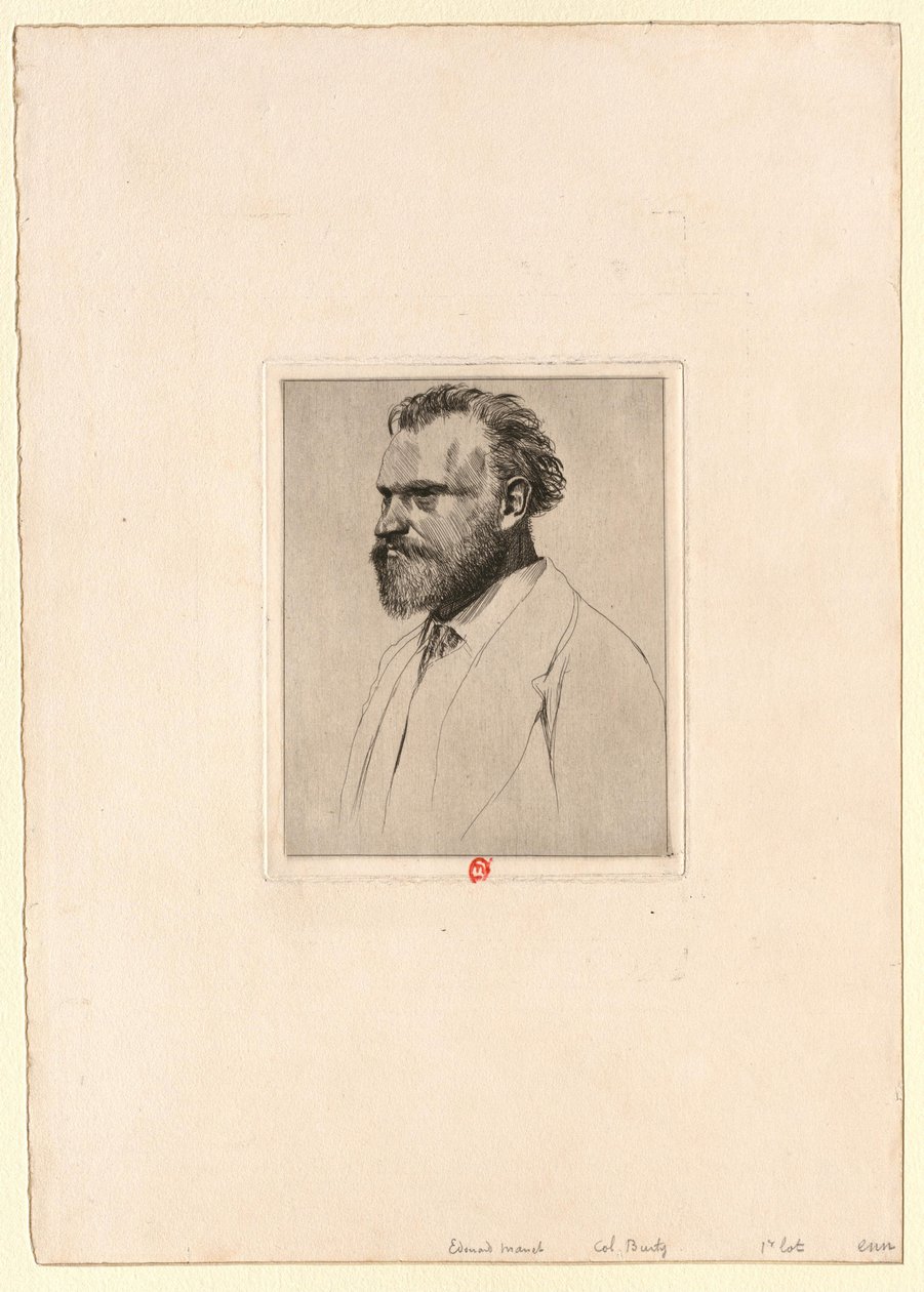 Édouard Manet by Edgar Degas