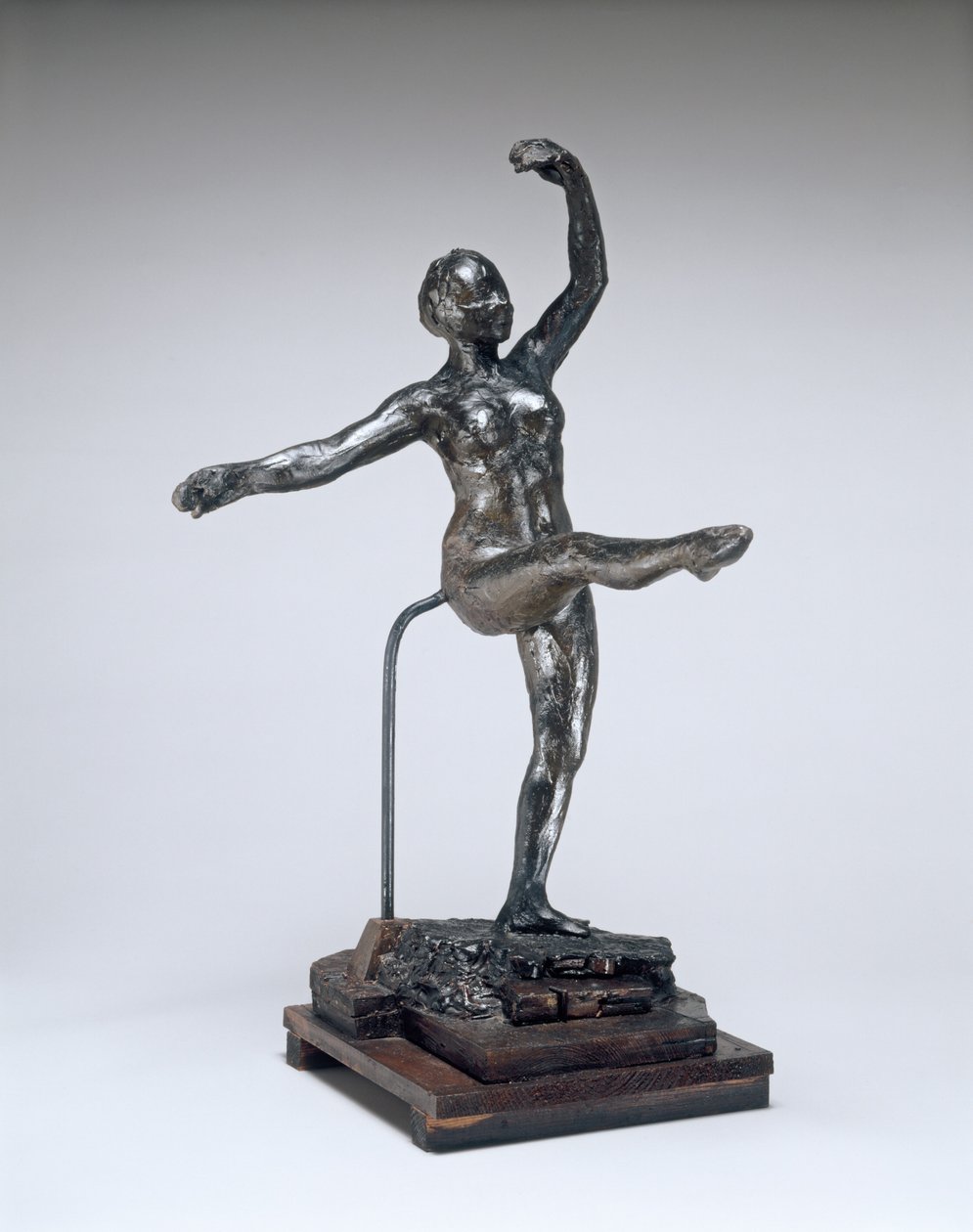 Fourth Position Front, on the Left Leg by Edgar Degas