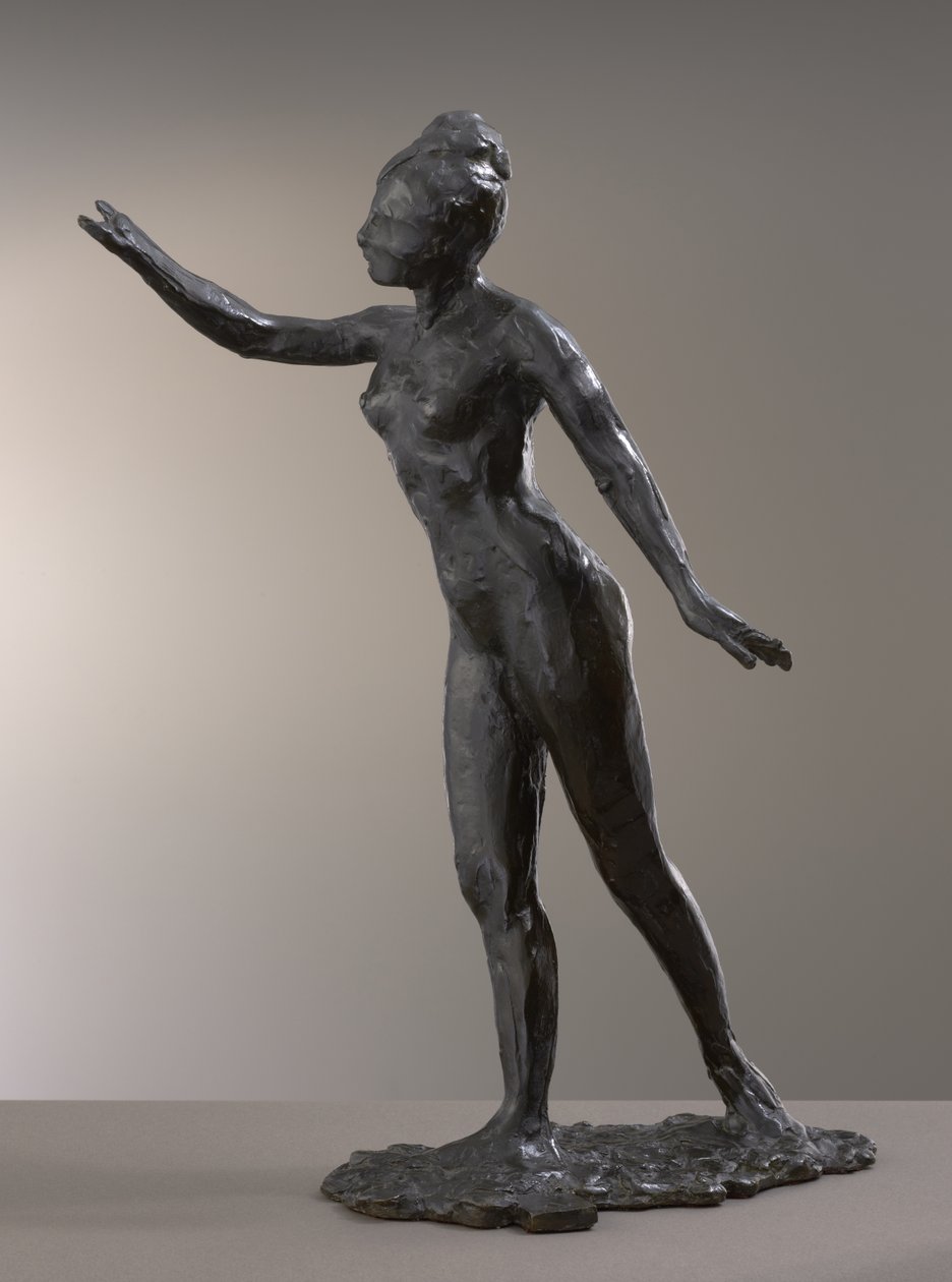 Grand Arabesque, First Time by Edgar Degas
