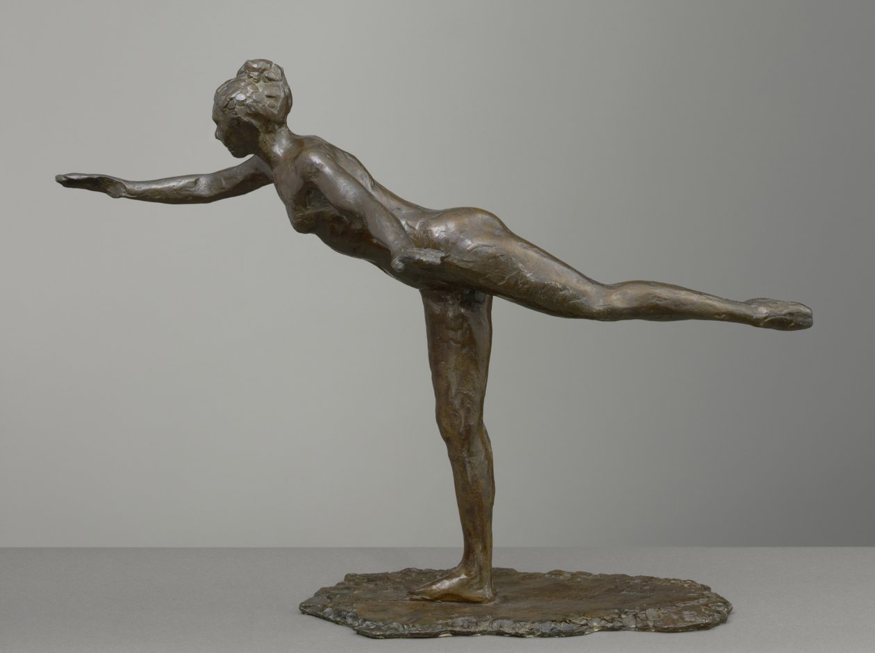 Grand Arabesque, Second Time by Edgar Degas