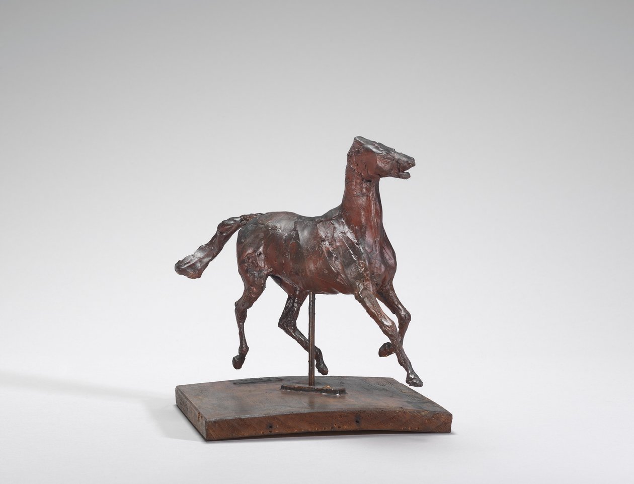 Horse Trotting, the Feet Not Touching the Ground by Edgar Degas