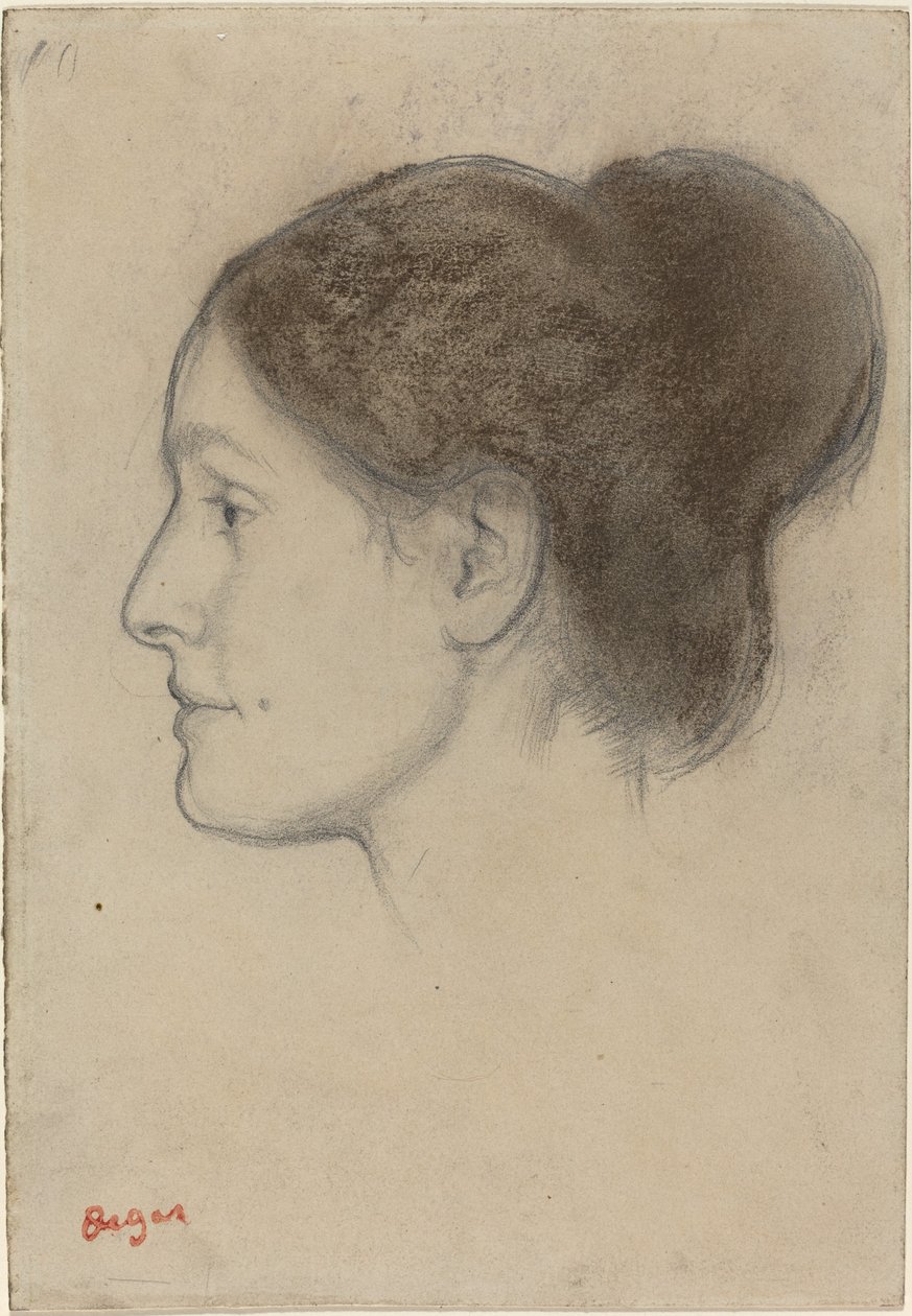 Hortense Valpinçon, 1883 by Edgar Degas