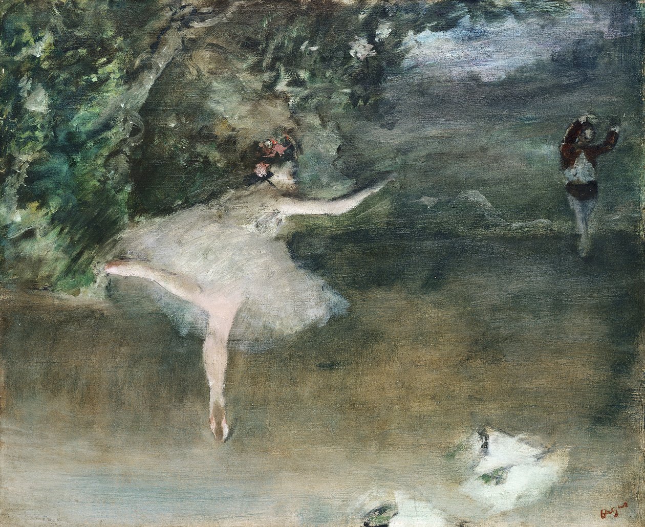 Les Pointes by Edgar Degas