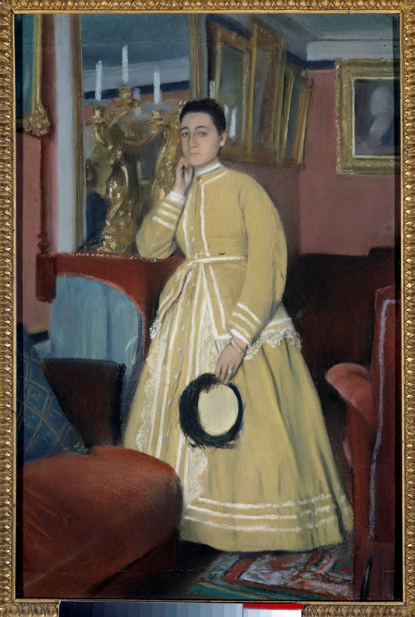 Madame Edmond Morbilli by Edgar Degas