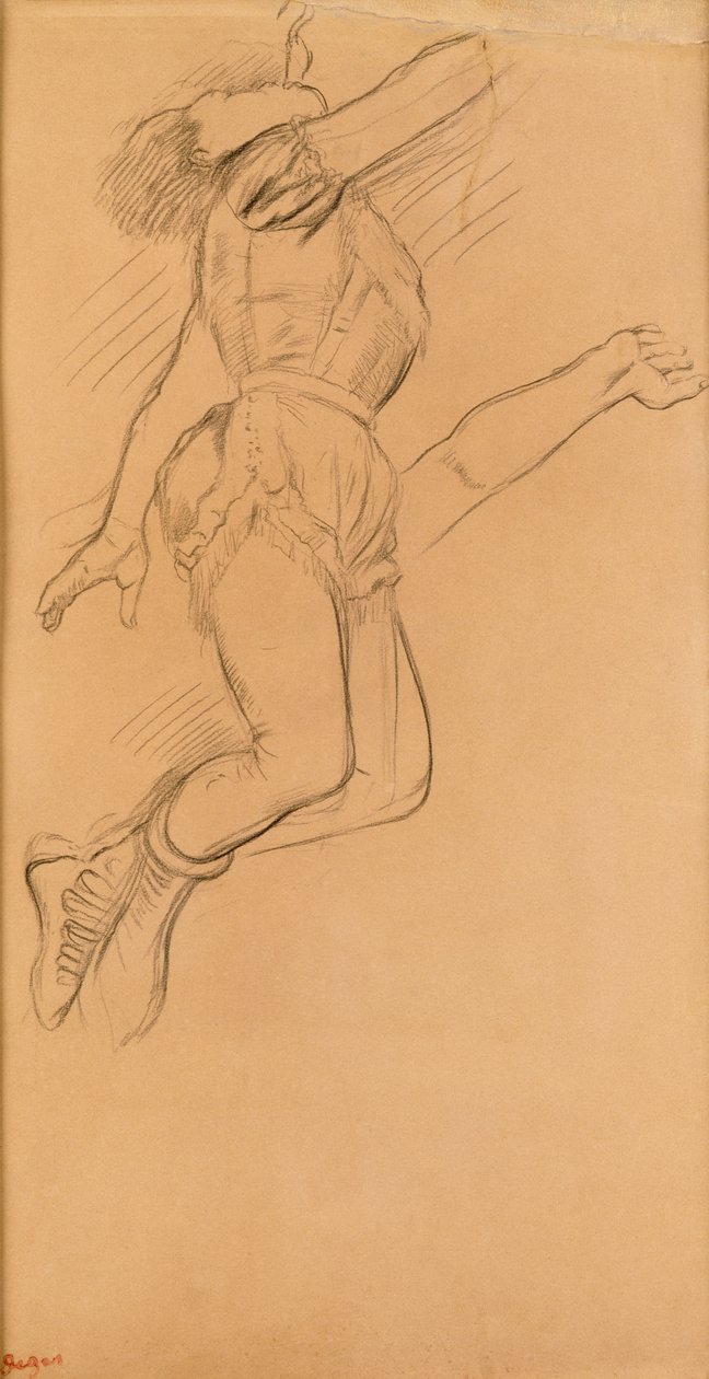 Mademoiselle La La at the Circus Fernando, 1879 by Edgar Degas
