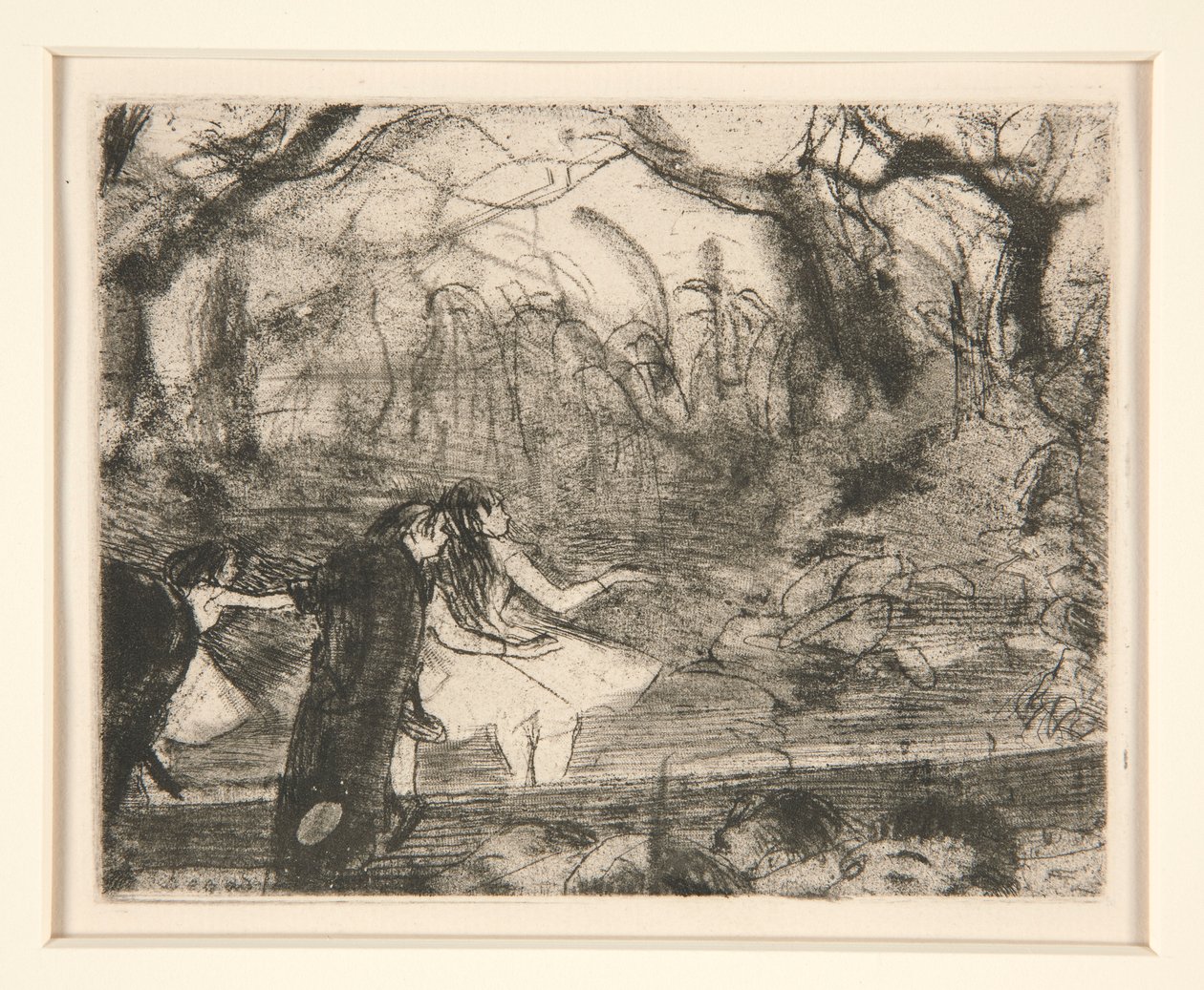 On Stage III by Edgar Degas