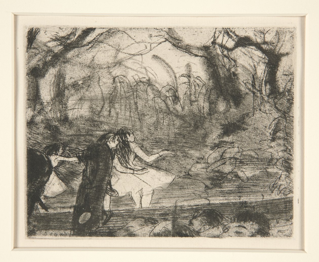 On Stage III by Edgar Degas