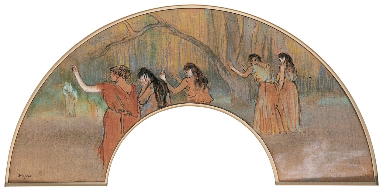 Opera Characters, c.1880 by Edgar Degas