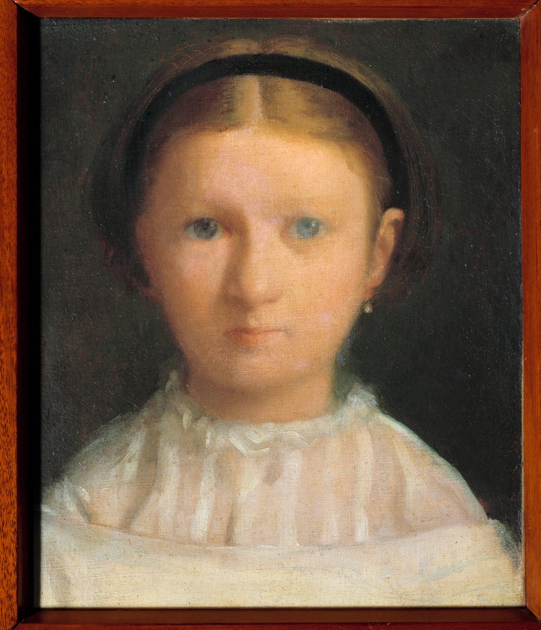 Portrait of Giovanna Bellelli (Née in 1848) Named Nini, Cousin of the Later Artist Marquise Ferdinando Lignola by Edgar Degas