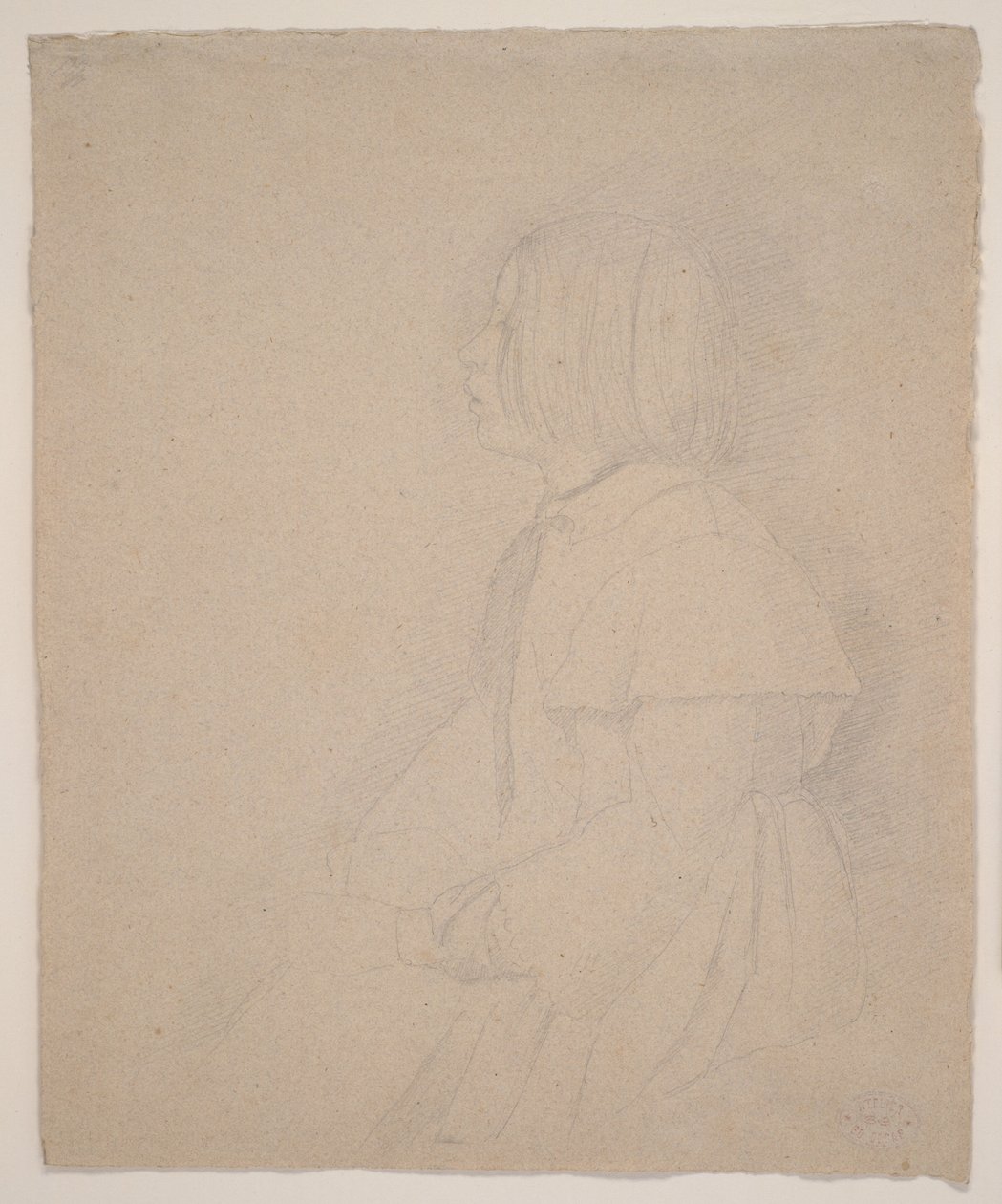 Portrait of Giulia Bellelli by Edgar Degas