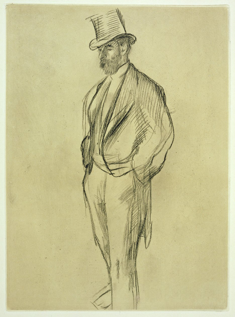 Portrait of Ludovic Halevy, from 
