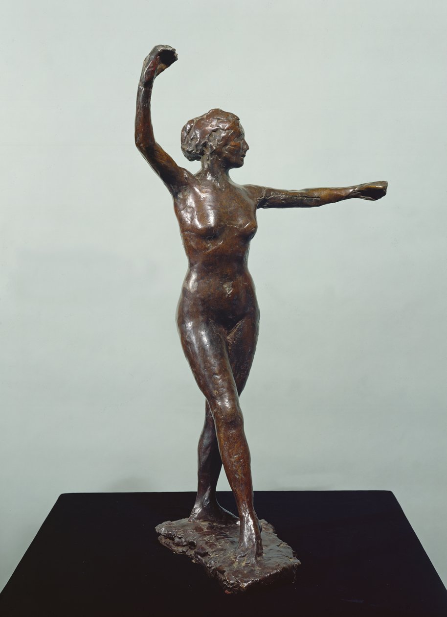 Preparation for the Dance, Right Foot in Front by Edgar Degas