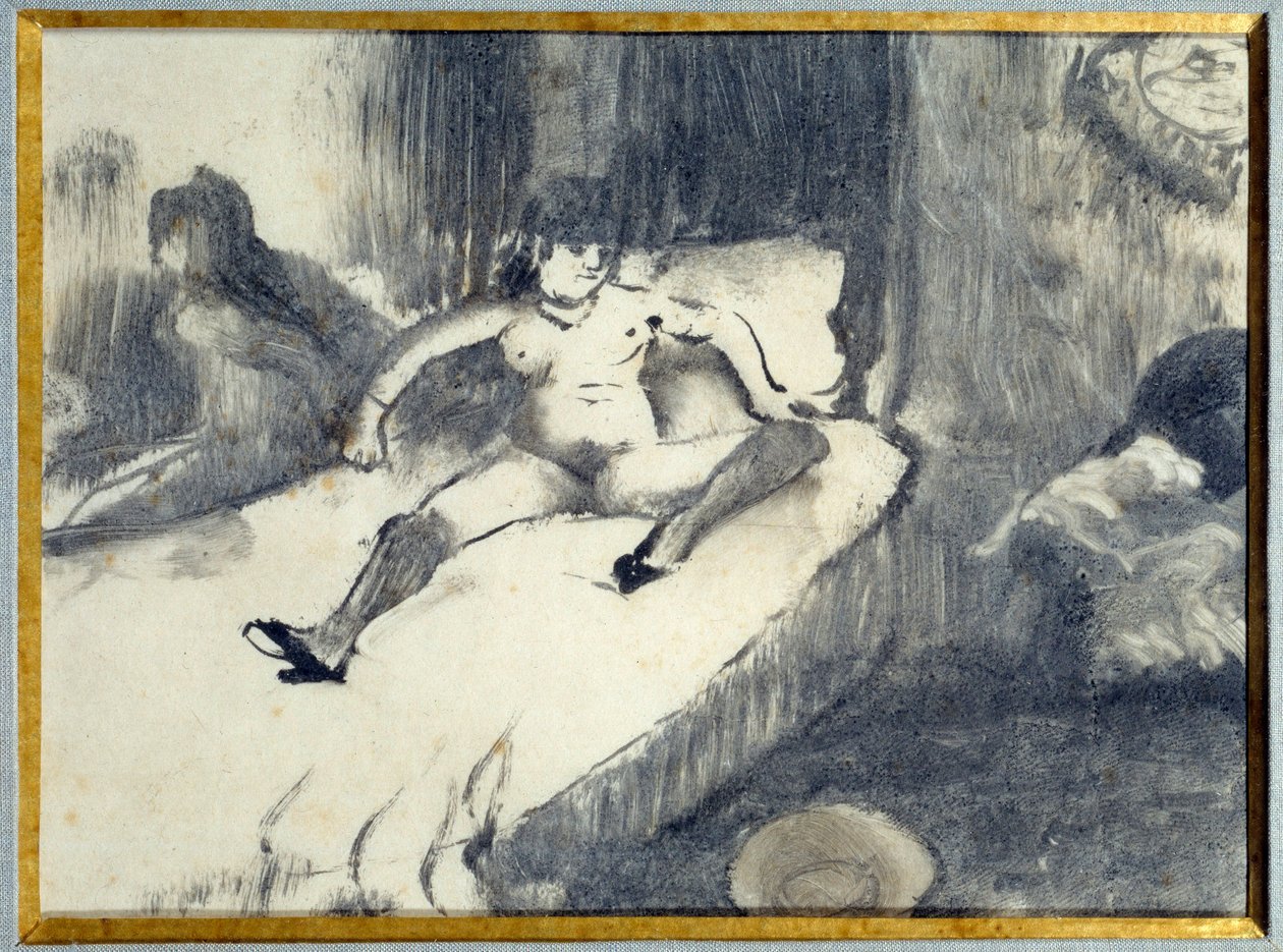 Rest on the Bed by Edgar Degas