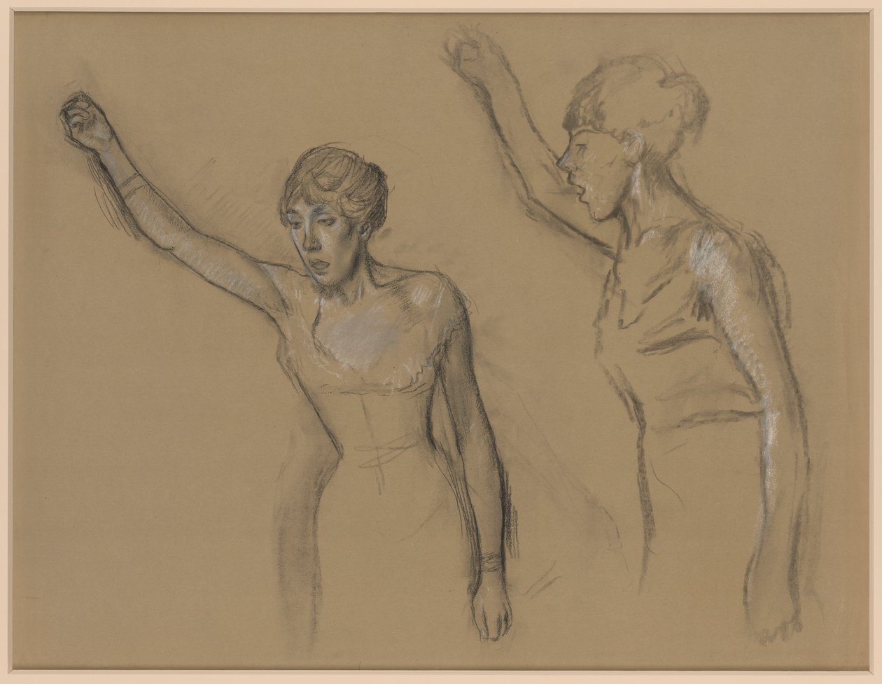 Study of a Singer by Edgar Degas
