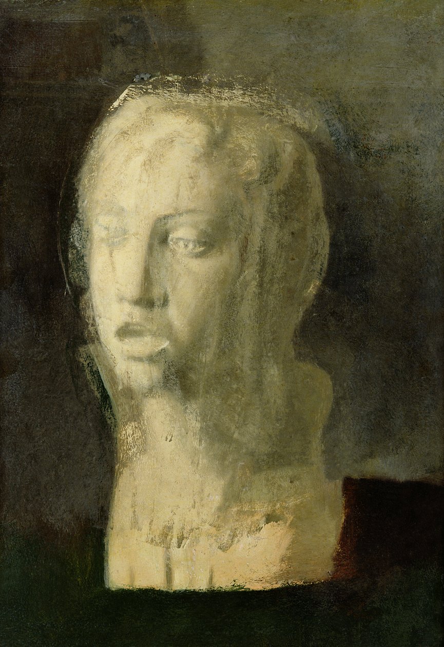 Study of the Head of a Young Singer, after Della Robbia by Edgar Degas