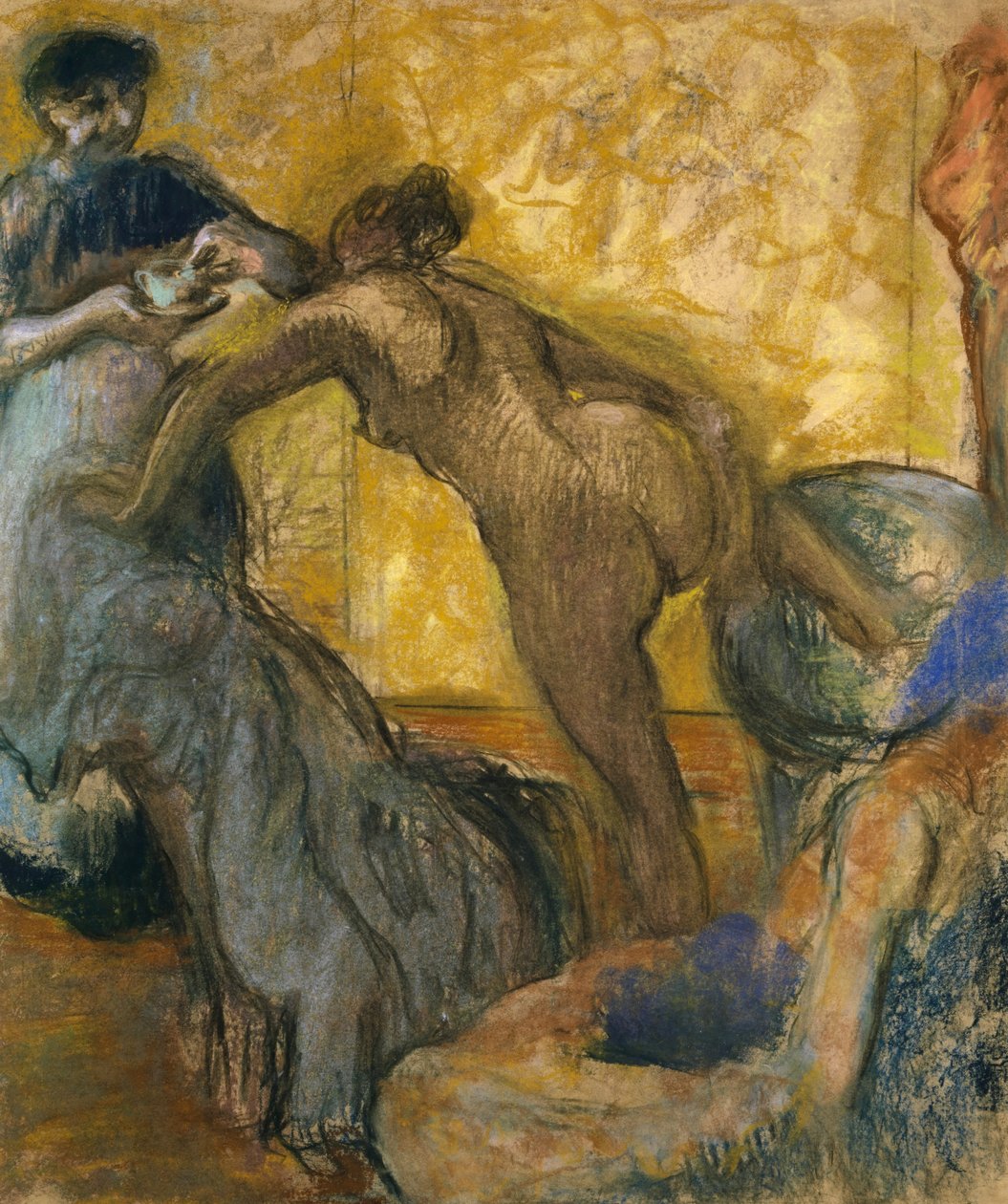 The Cup of Hot Chocolate by Edgar Degas