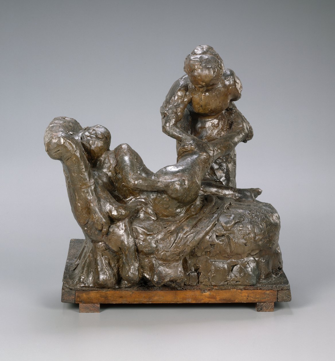 The Masseuse, Group by Edgar Degas
