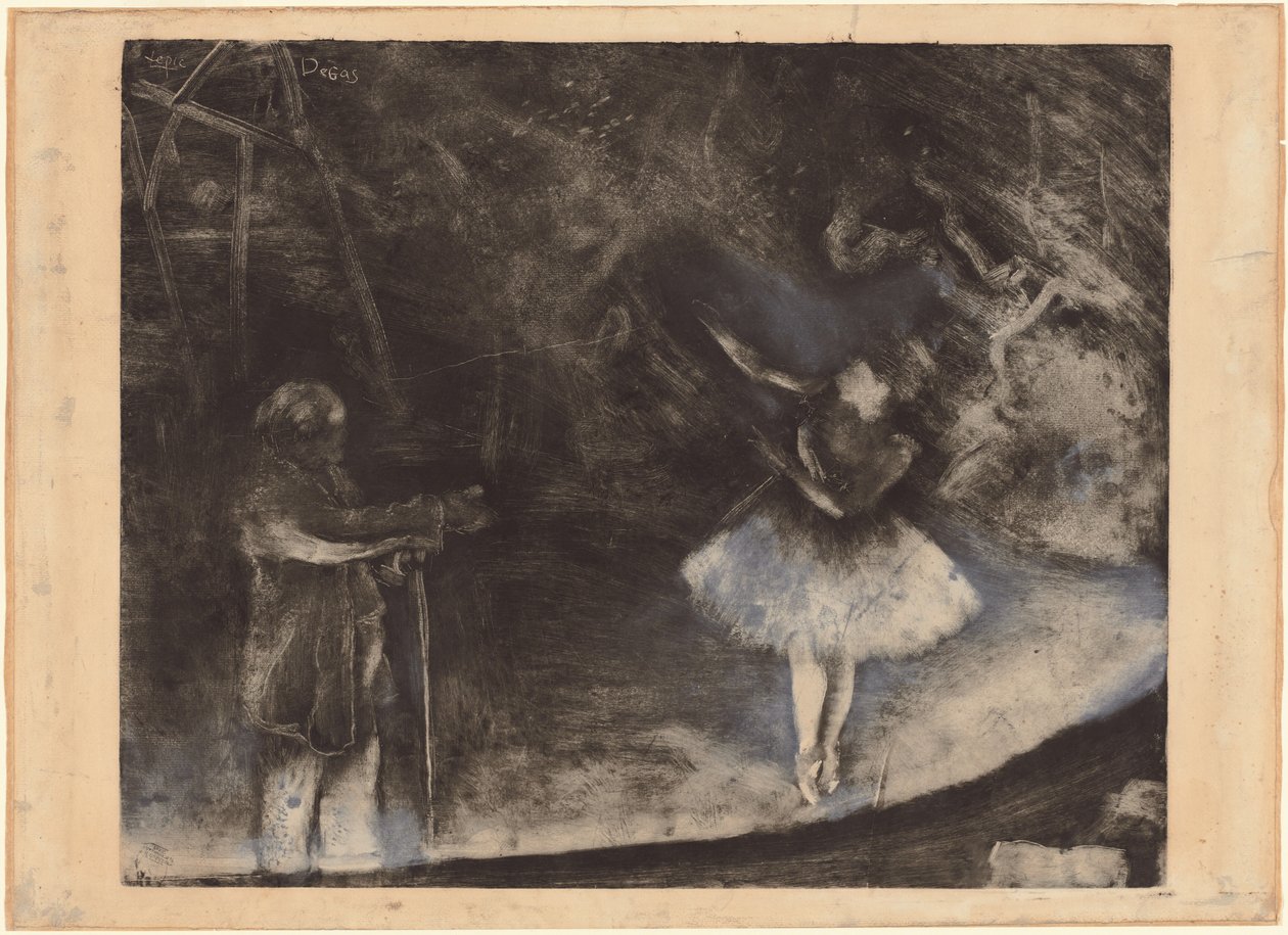 The Master of Ballet by Edgar Degas