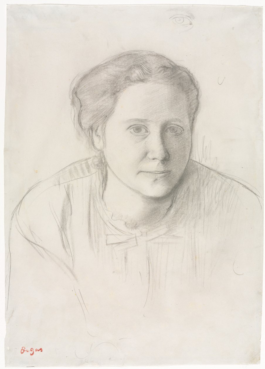 Victoria Dubourg, c1866 by Edgar Degas