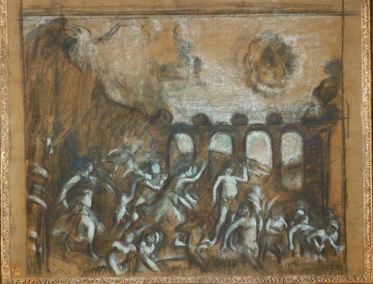 Victory of Reason over the Vices by Edgar Degas