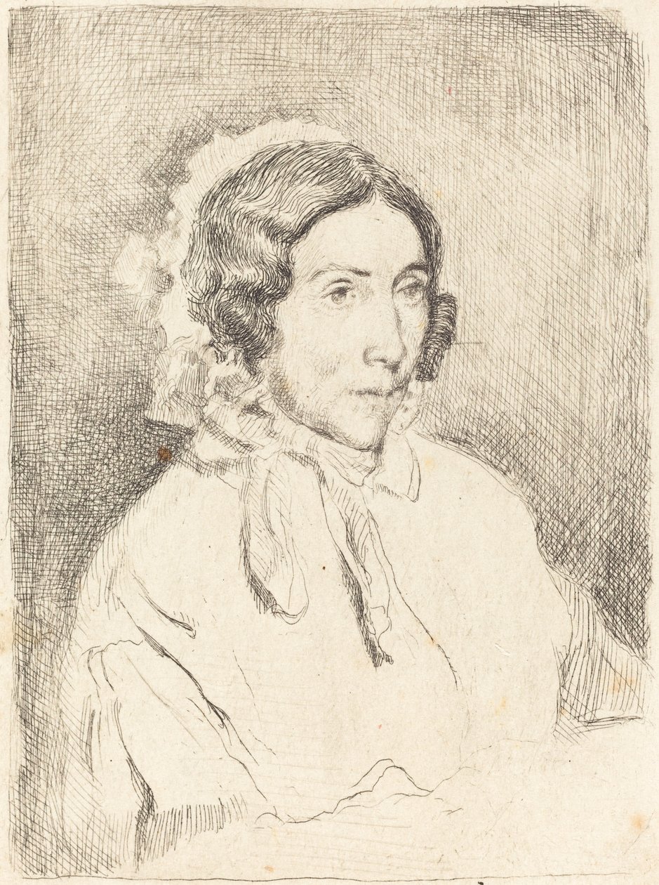 Woman in a Ruffled Cap by Edgar Degas