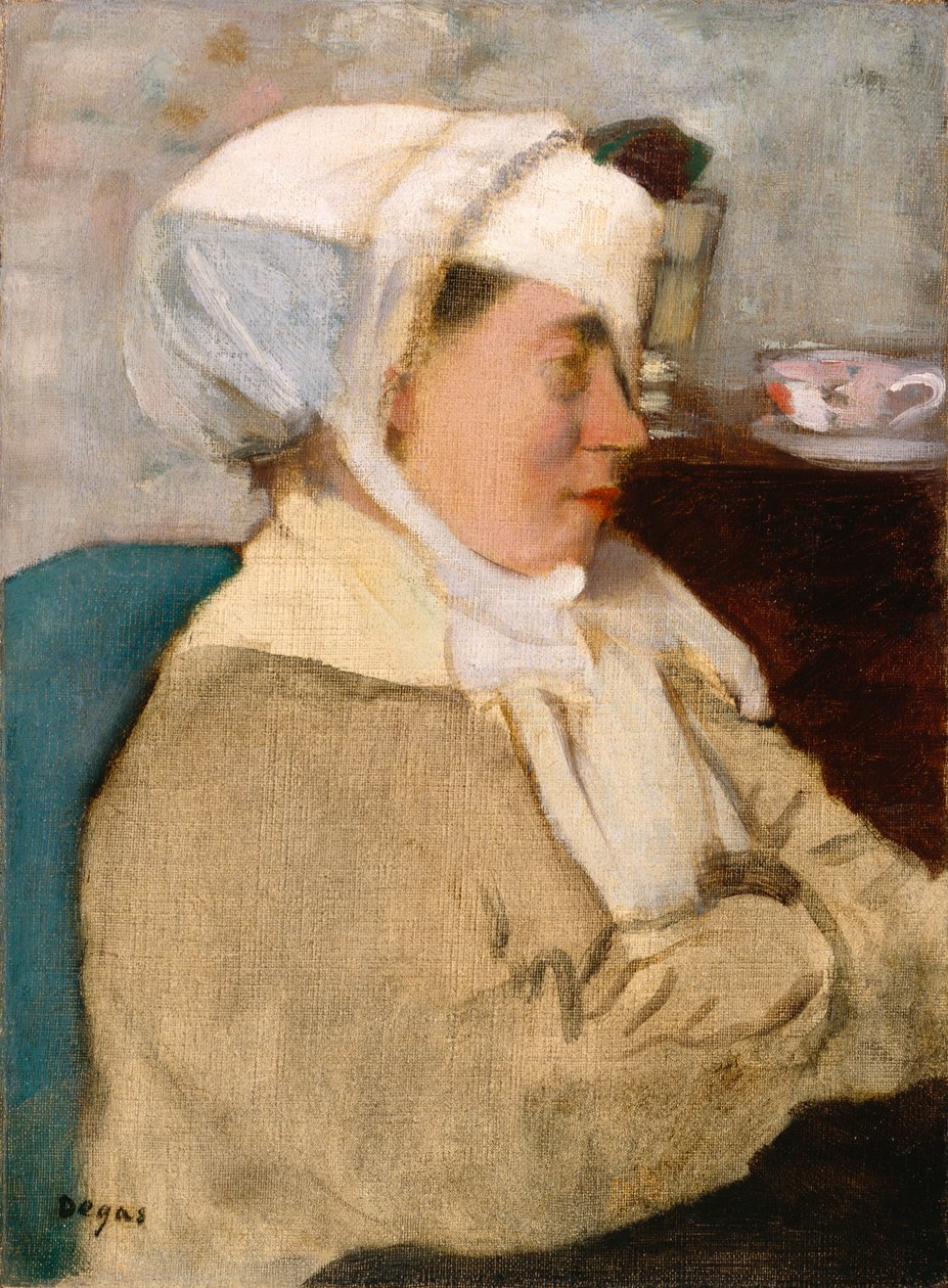 Woman with a Bandage by Edgar Degas
