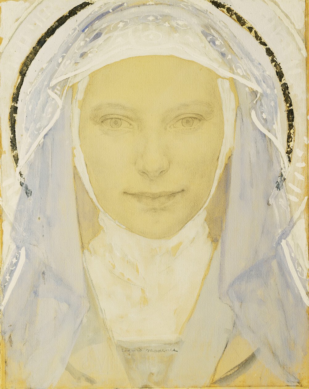 The Madonna by Edgar Maxence