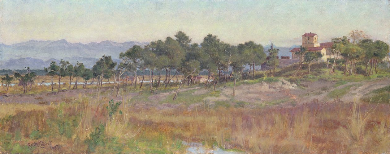 In Tuscany, 1897 by Edith Ridley Corbet
