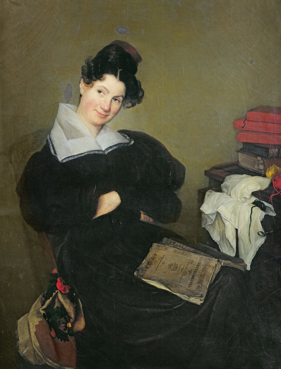 Portrait of Madame Bail, c.1830 by Edme Jean Pigal