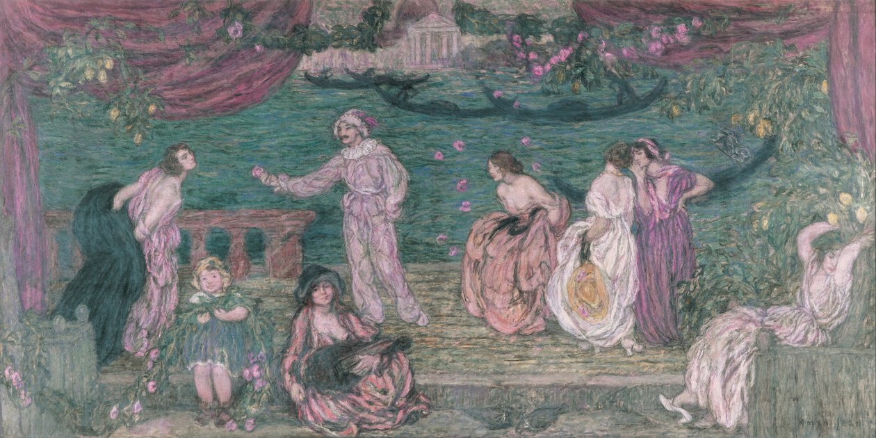 Festival of Venice by Edmond François Aman Jean