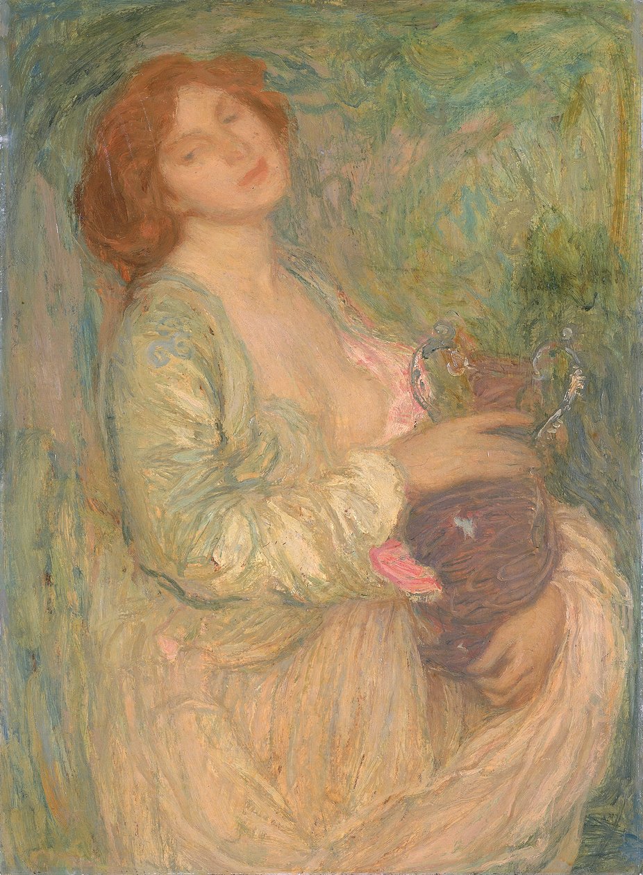 Woman with Vase by Edmond François Aman Jean