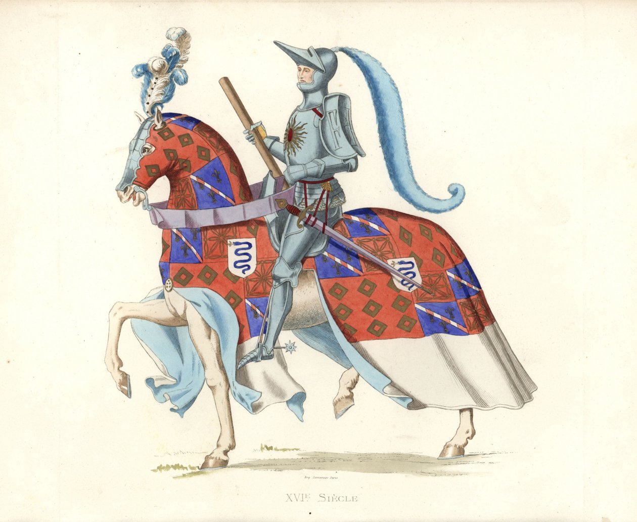 Pierre, Vicomte de Rohan (illustration) by Edmond Lechevallier Chevignard