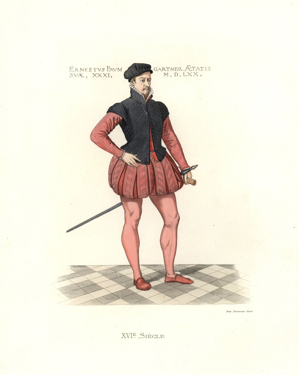Ernest Baumgartner by Edmond Lechevallier Chevignard
