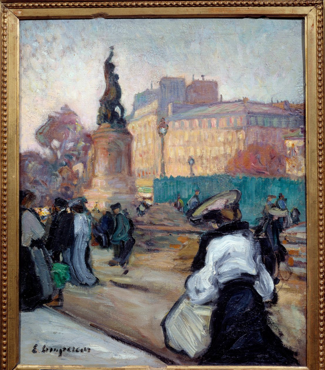 Place de la Republique by Edmond Lempereur