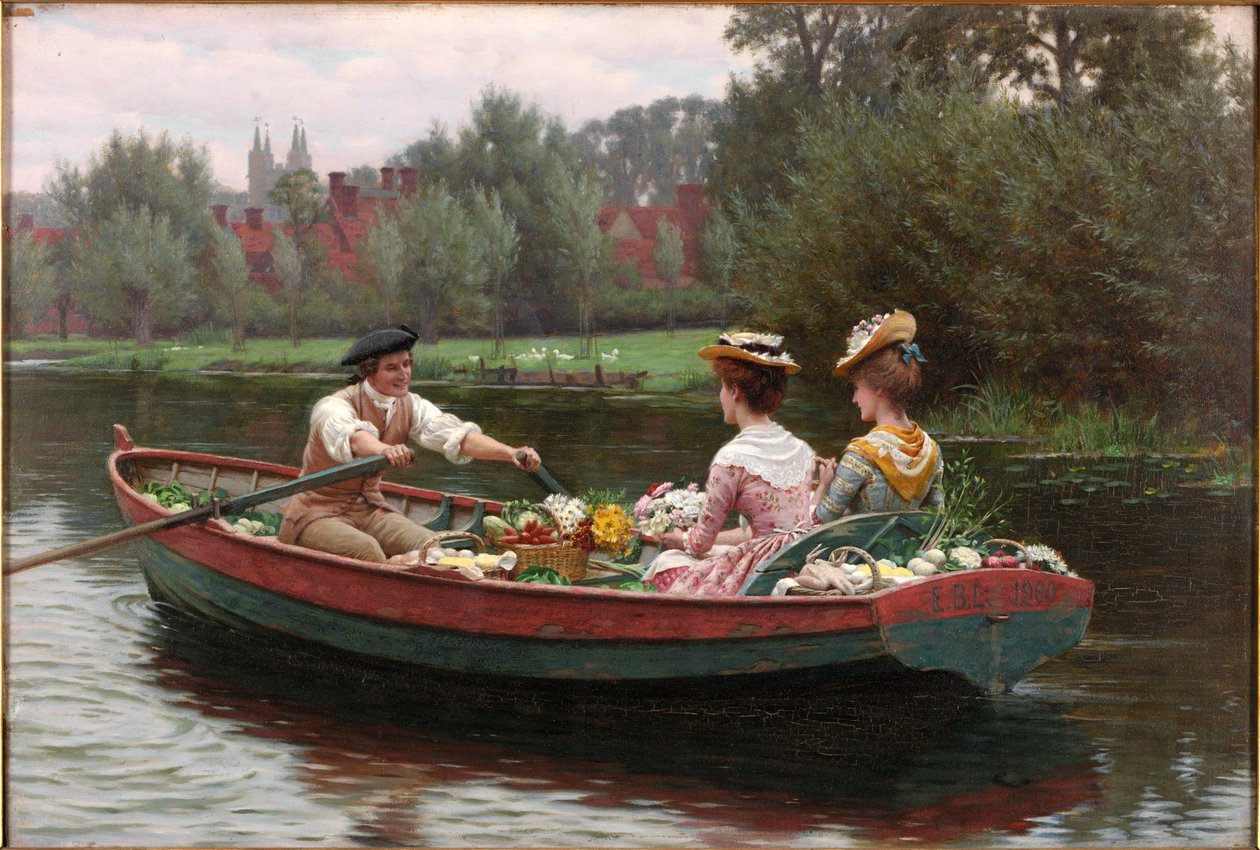Market Day, 1900 by Edmund Blair Leighton